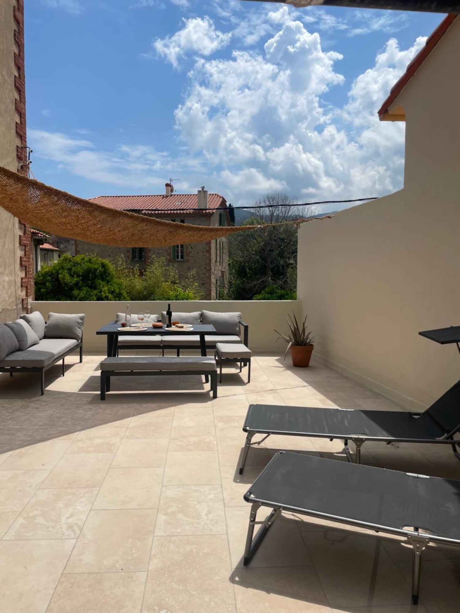 Appartement Neuf, Grande Terrasse Plein Sud Laroque-des-Alberes Bagian luar foto